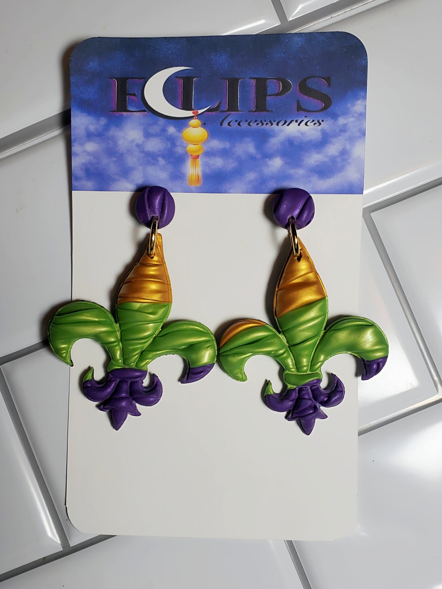 NOLA Fleur-de-lis Earrings - NOLA Fan