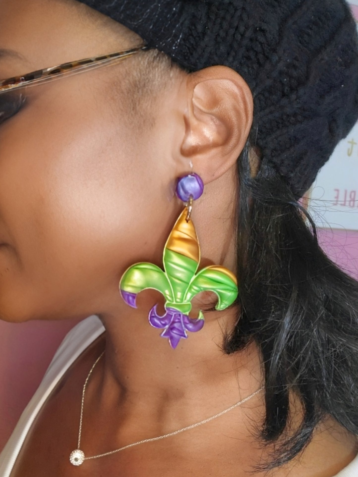 NOLA Fleur-de-lis Earrings - NOLA Fan