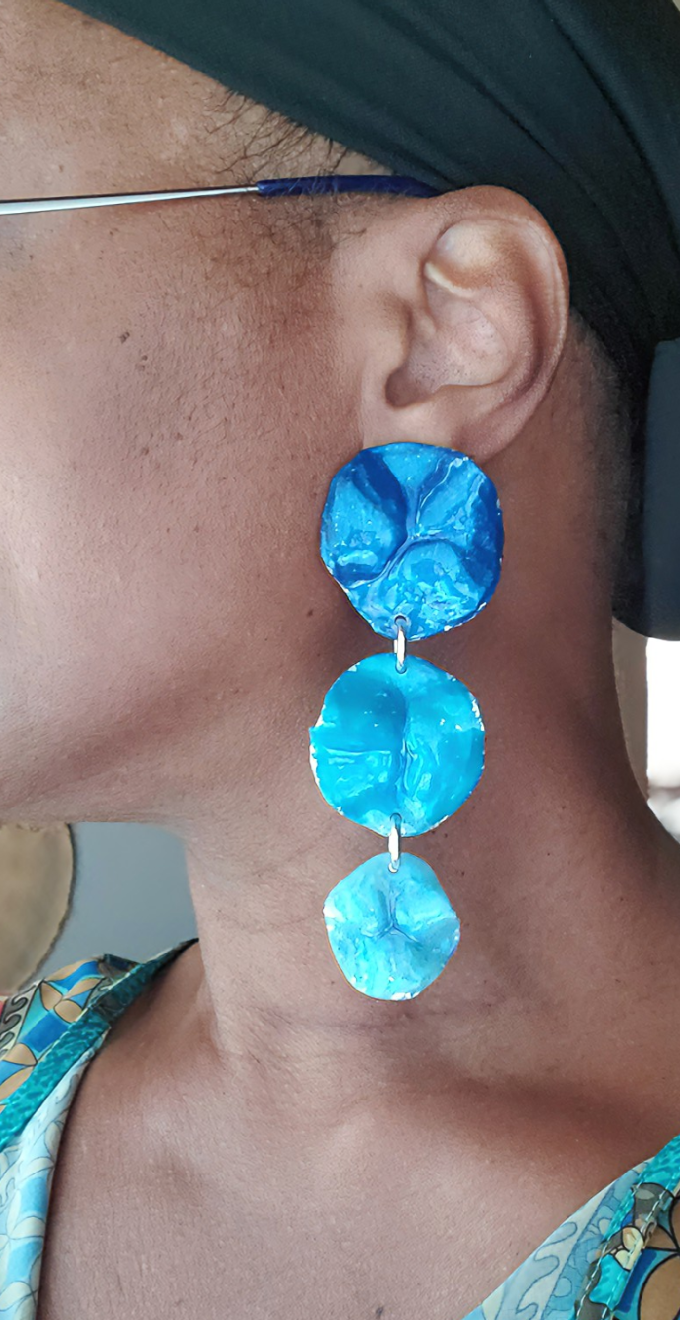 Morning Glory Floral Earrings