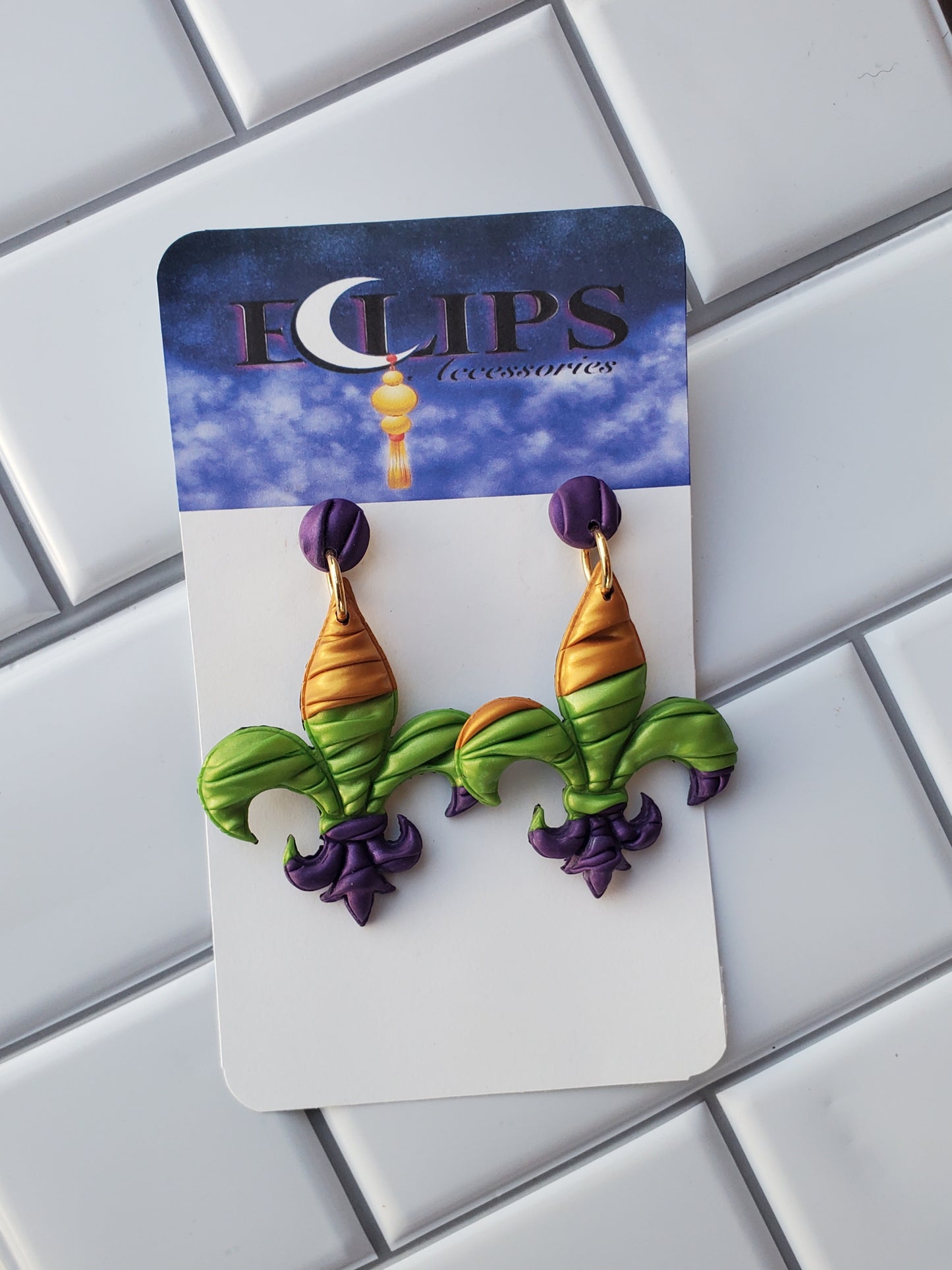 NOLA Fleur-de-lis Earrings - NOLA Fan
