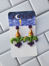 Load image into Gallery viewer, NOLA Fleur-de-lis Earrings - NOLA Fan