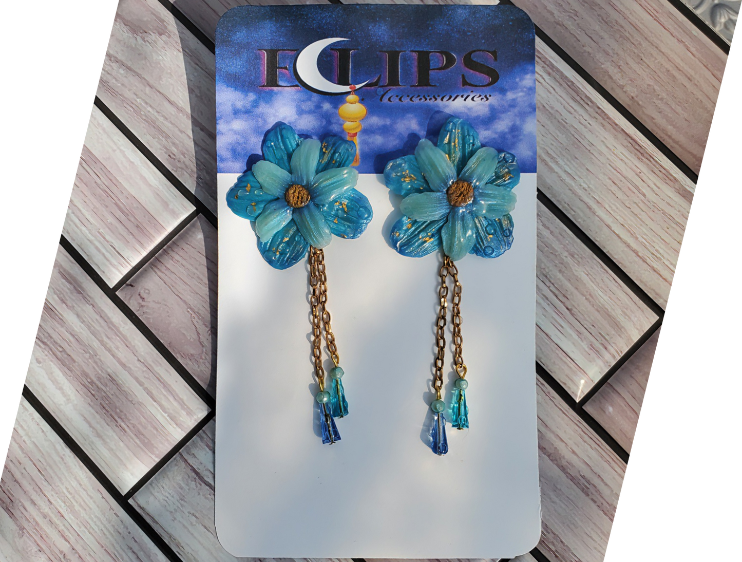 Dewy Blooms Floral Earings