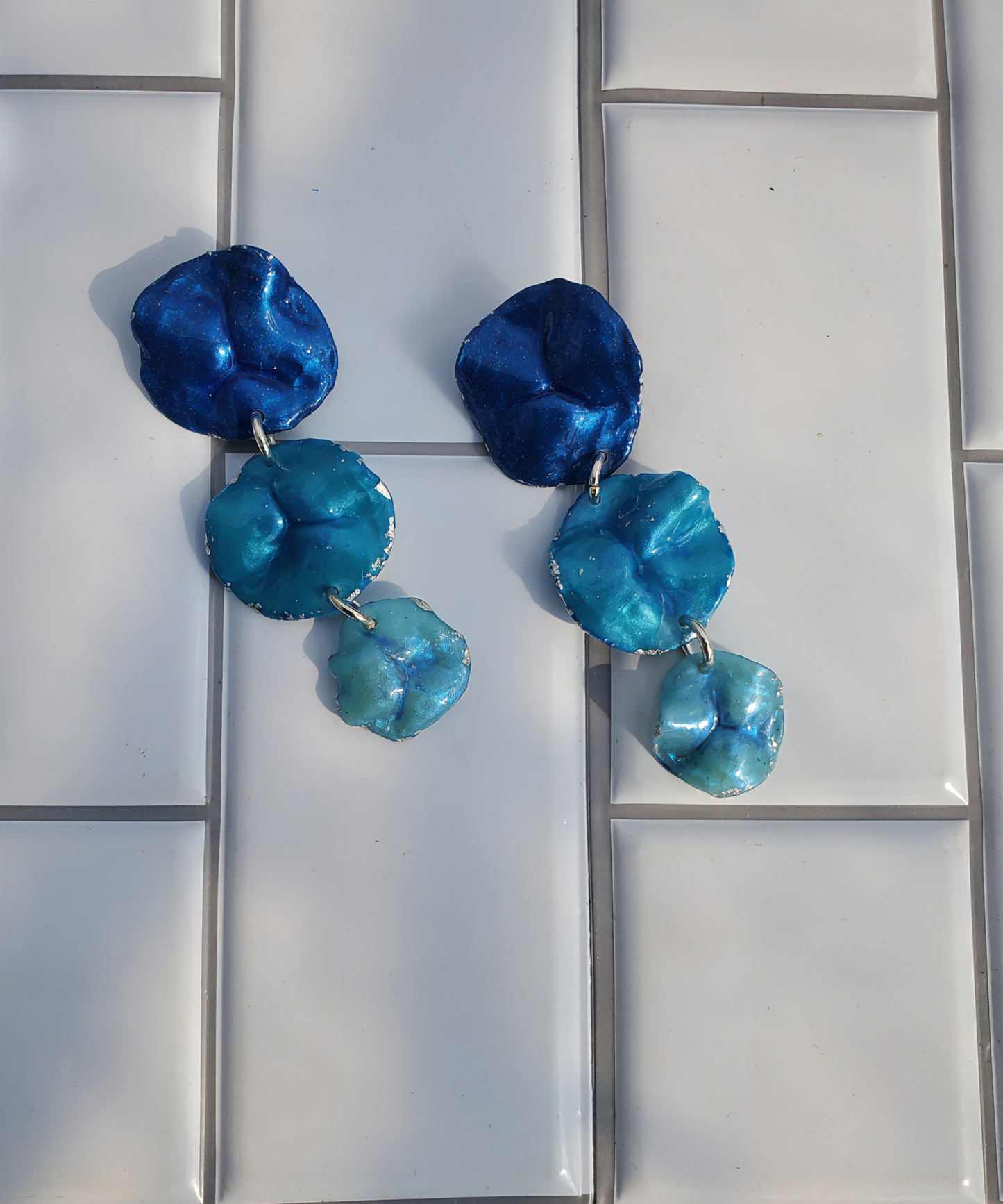 Morning Glory Floral Earrings