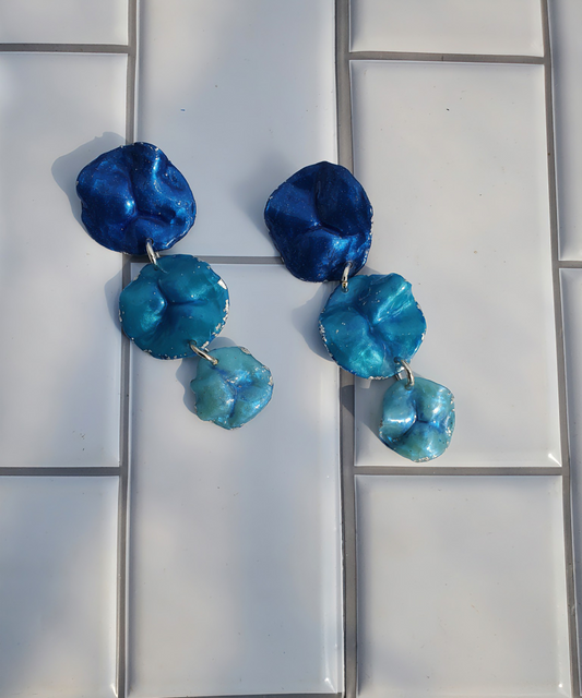 Morning Glory Floral Earrings